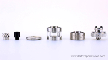 Steam Crave GLAZ Mini MTL RTA Parts